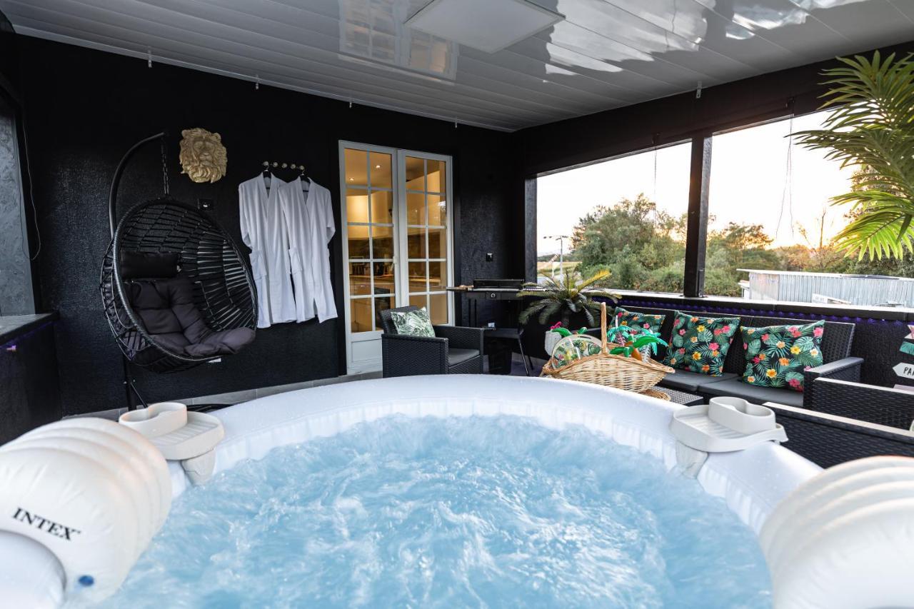 Dynasty Home Spa Appartement 100M2 Jacuzzi Terrasse Holtzheim Bagian luar foto